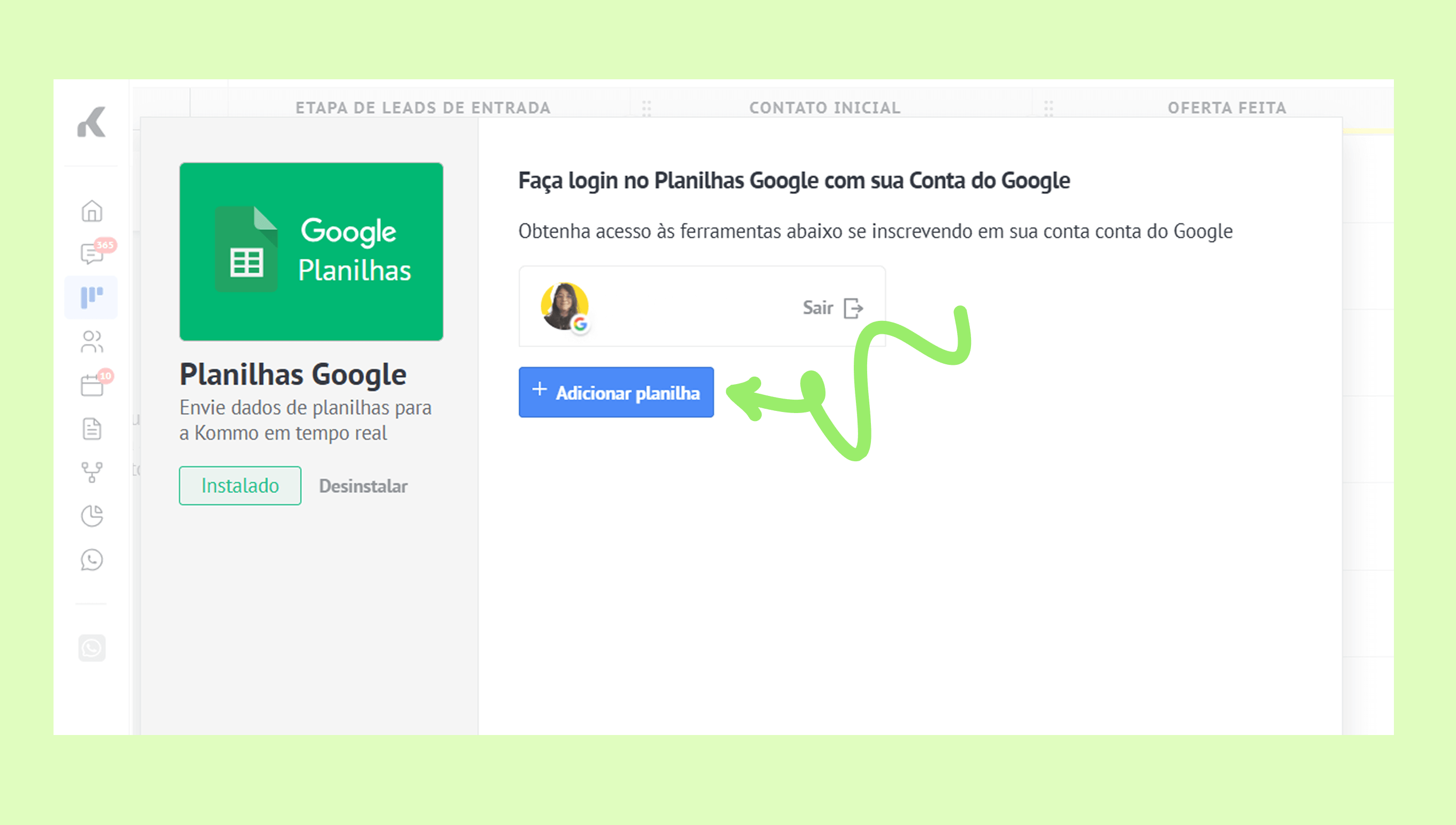 Login to Google Sheets with your Google account and add a new spreadsheet.